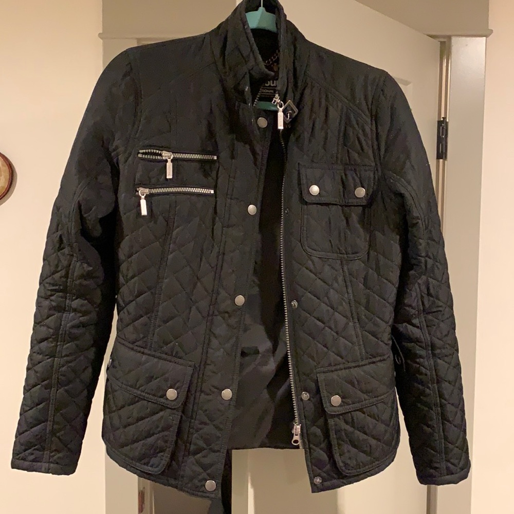 Black womens coat